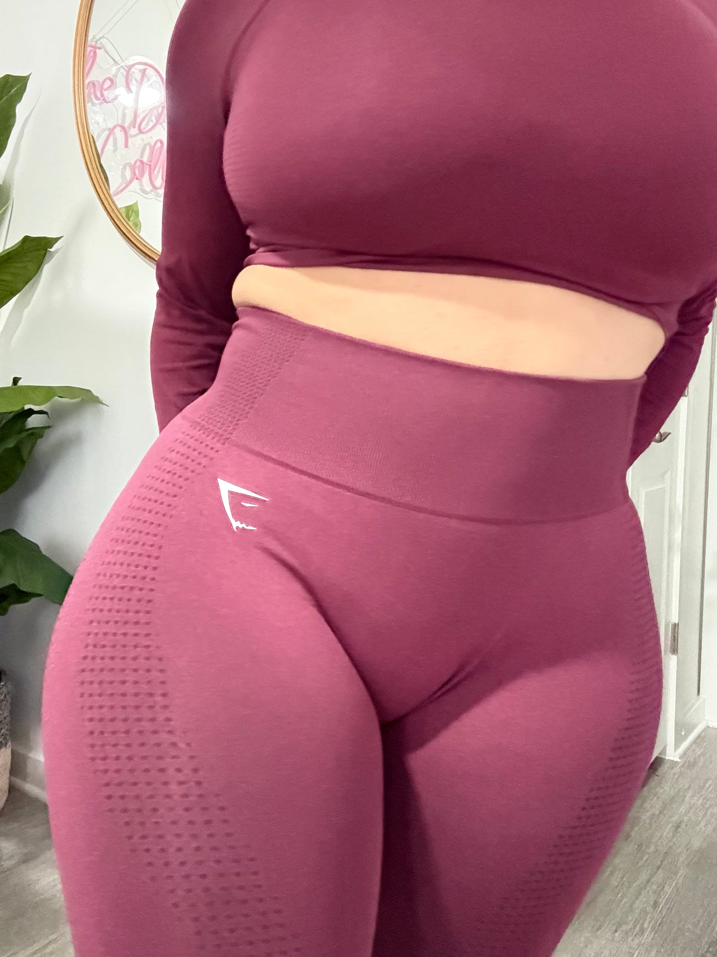 vital seamless leggings 2.0  -maroon