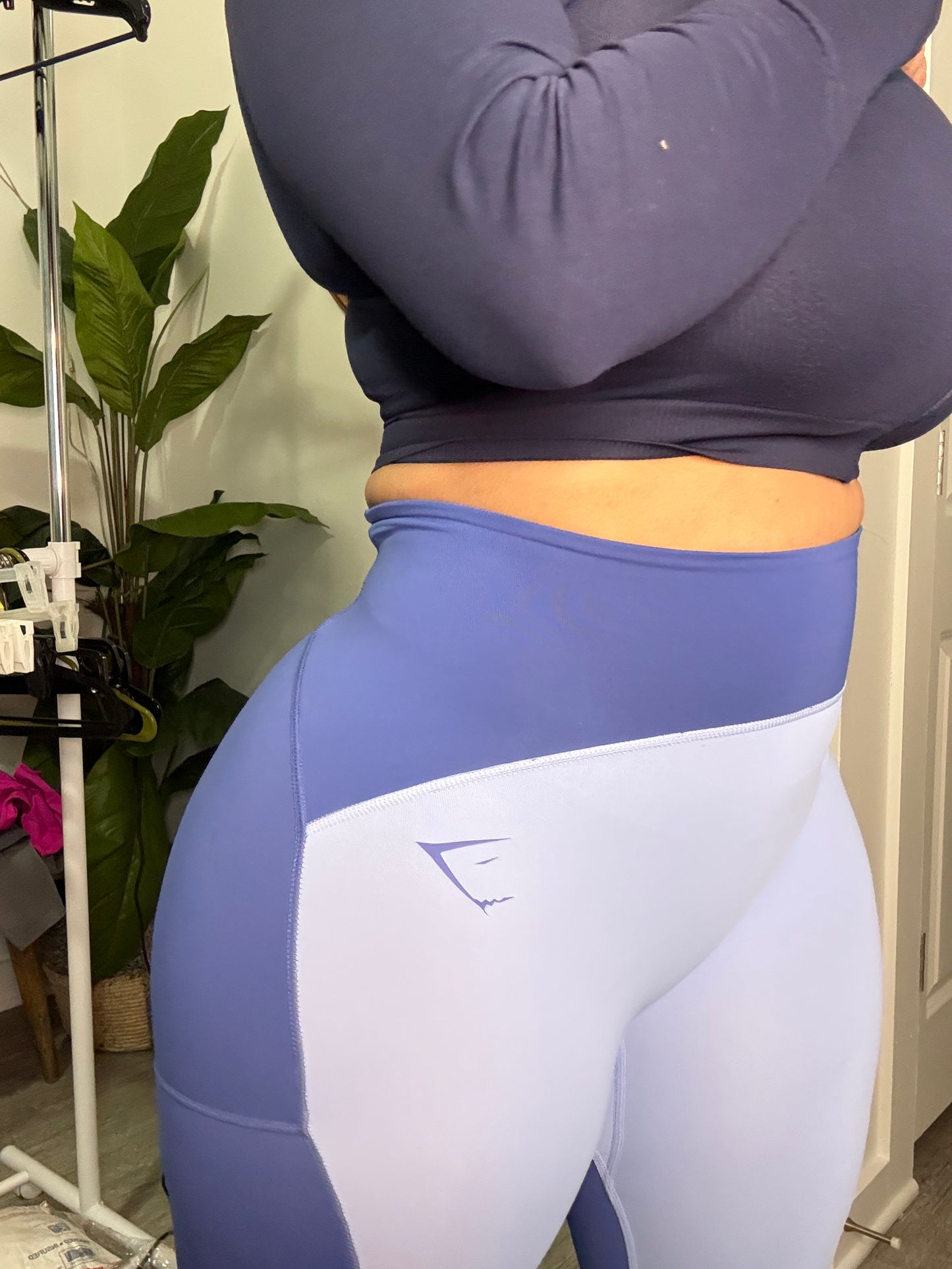 contour leggings- multiblue